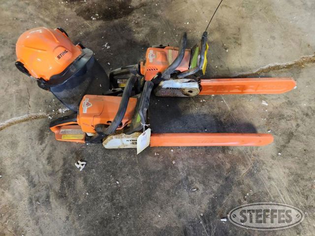 (2) Stihl chain saws